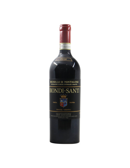 Biondi Santi Brunello di Montalcino 2016 Grandi Bottiglie
