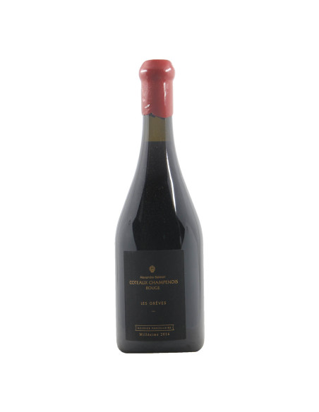 Alexandre Salmon Coteaux Champenoise Rouge Les Grêves Millésime 2016 Grandi Bottiglie