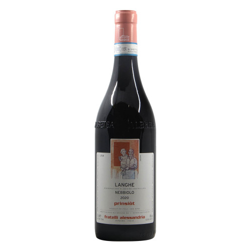 Fratelli Alessandria Langhe Nebbiolo Prinsiot 2020 Grandi Bottiglie