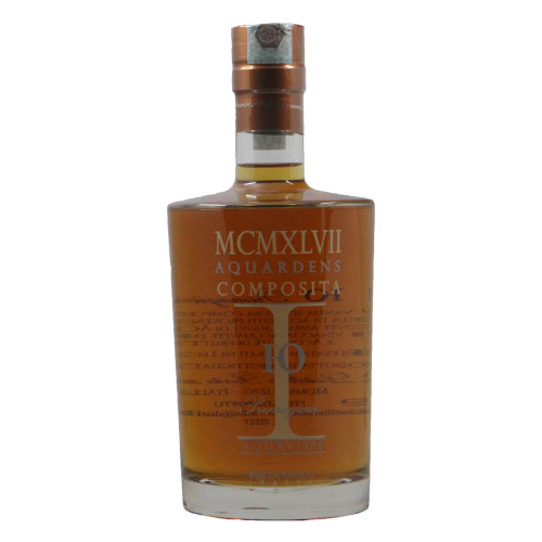 MCMXLVII AQUARDENS COMPOSITA PRIMAGIOIA BERTA DISTILLERIE