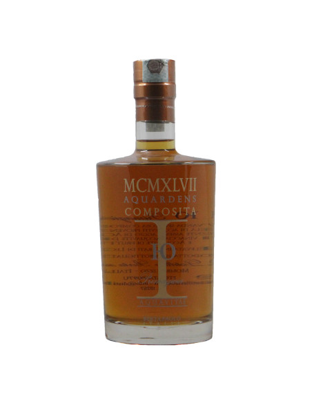 MCMXLVII AQUARDENS COMPOSITA PRIMAGIOIA BERTA DISTILLERIE