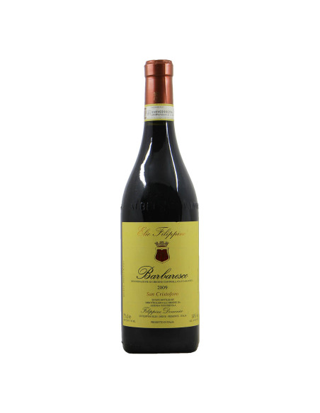 Elio Filippino Barbaresco 2009 San Cristoforo Grandi Bottiglie