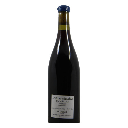 Le Rouge du Max Vin De France Michel Gahier