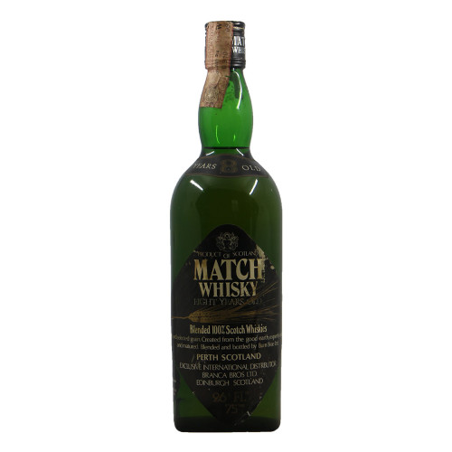 MATCH WHISKY 8 YEARS OLD 75CL BURN...
