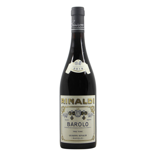Giuseppe Rinaldi Barolo Tre Tine 2018 Grandi Bottiglie