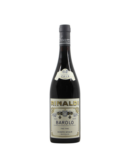 Giuseppe Rinaldi Barolo Tre Tine 2018 Grandi Bottiglie