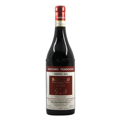 BAROLO RISERVA 90' DI 2016 FENOCCHIO GIACOMO