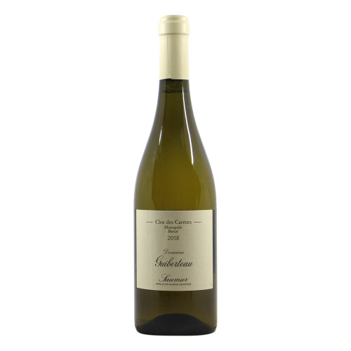 Guiberteau Saumur Clos de Carmes Breze Blanc 2018 Grandi Bottiglie