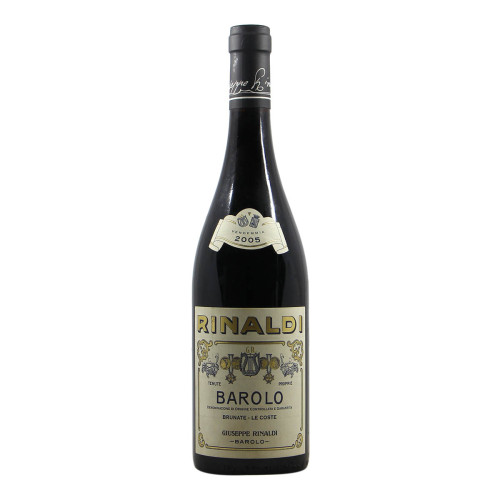 Giuseppe Rinaldi Barolo Brunate 2005 Grandi Bottiglie