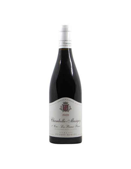 Thierry Mortet Chambolle Musigny 1er Cru Les Beaux Bruns 2020 Grandi Bottiglie