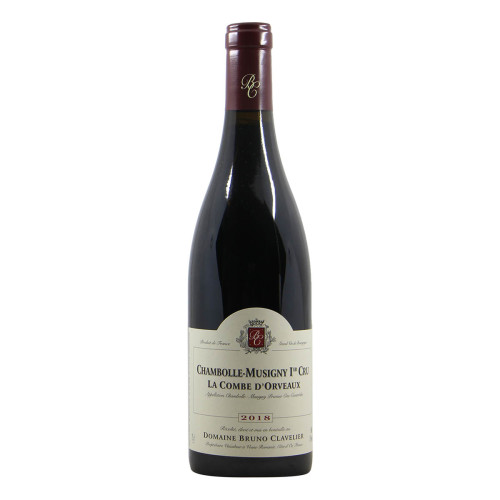Domaine Bruno Clavelier Chambolle Musigny 1er cru La Combe d Orveaux 2018 Grandi Bottiglie