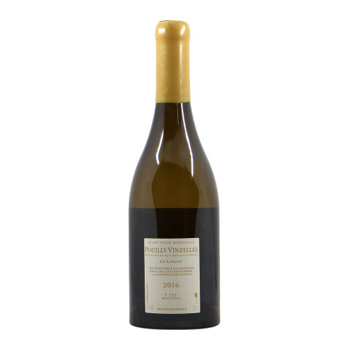 Jules Desjournais Pouilly Vinzelles Les Longeays 2016 Grandi Bottiglie Retro