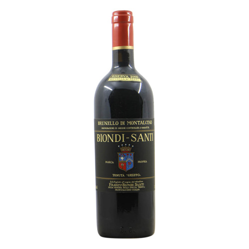 Biondi Santi Brunello di Montalcino Riserva 2006 Grandi Bottiglie
