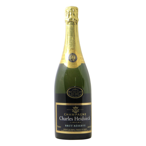 CHAMPAGNE BRUT RESERVE MIS EN CAVE EN...