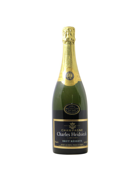 CHAMPAGNE BRUT RESERVE MIS EN CAVE EN 2003 CHARLES HEIDSIECK