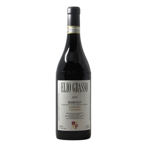Elio Grasso Barolo Ginestra Casa Mate 2019 Grandi Bottiglie