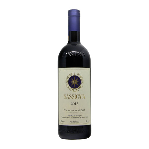 Tenuta San Guido Sassicaia 2015 Grandi Bottiglie