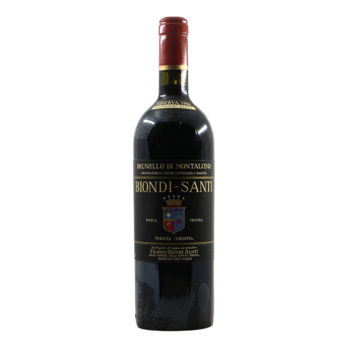 Biondi Santi Brunello di Montalcino Riserva 1998 Grandi Bottiglie