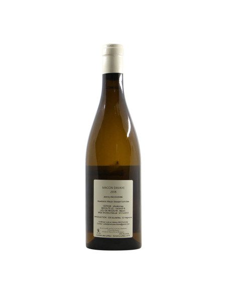 Jeremy Recchione Macon Dadaye 2018 Grandi Bottiglie Retro