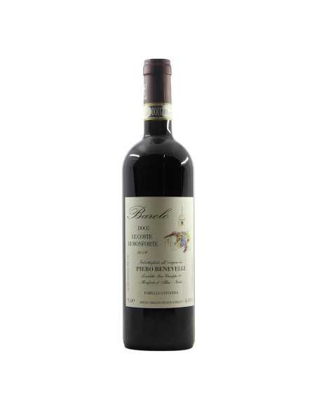 Piero Benevelli Barolo Le Coste di Monforte 2019 Grandi Bottiglie