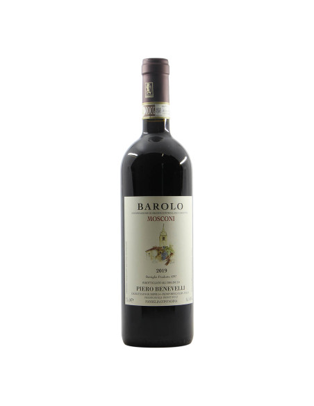 Piero Benevelli Barolo Mosconi 2019 Grandi Bottiglie