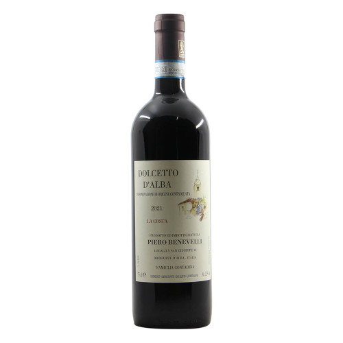 Piero Benevelli Dolcetto d Alba La Costa 2021 Grandi Bottiglie