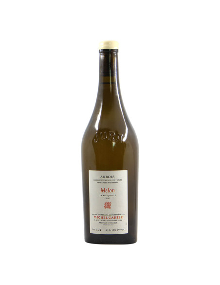 Michel Gahier Arbois Melon La Faquette 2017 Grandi Bottiglie