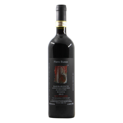 Piero Busso Barbaresco Albesani Riserva 2013 Grandi Bottiglie