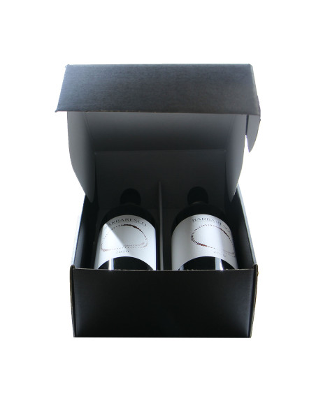 CONFEZIONE REGALO IN CARTONE PER 2 BOTTIGLIE