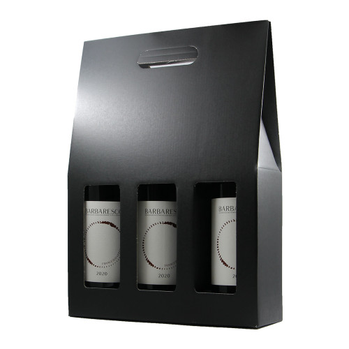 CONFEZIONE REGALO IN CARTONE PER 3 BOTTIGLIE