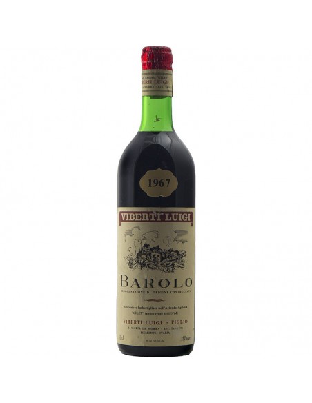 Barolo 1967 VIBERTI LUIGI GRANDI BOTTIGLIE