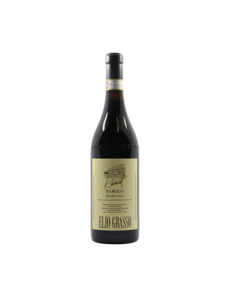 Elio Grasso Barolo Riserva Runcot 2016 Grandi Bottiglie