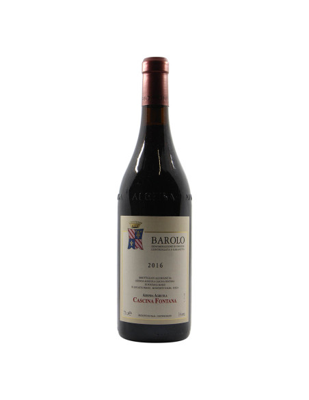 Cascina Fontana Barolo 2016 grandi Bottiglie