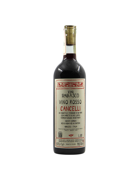 Rabasco Vino Rosso Cancelli Grandi Bottiglie