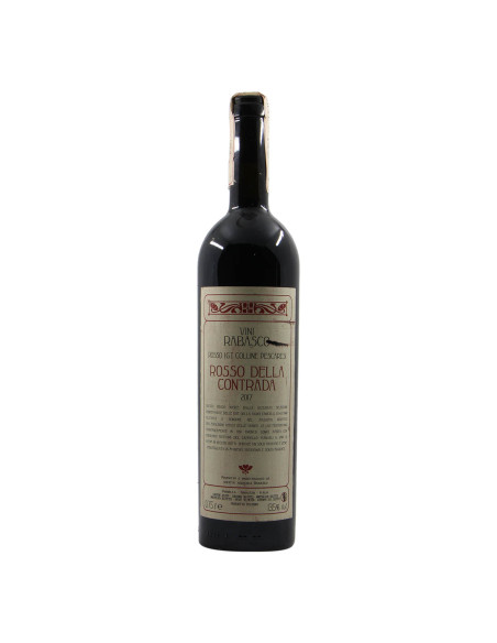 Rabasco Rosso della Contrada 2017 Etichetta Macchiata Grandi Bottiglie