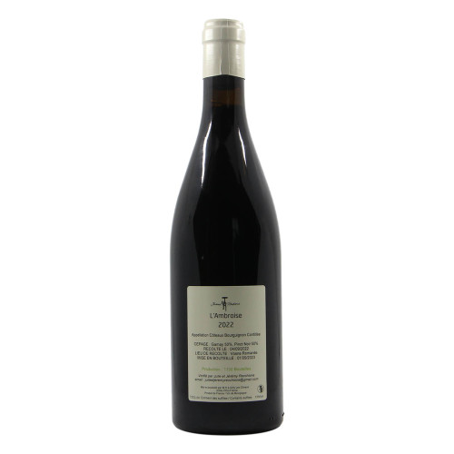 Jeremy Recchione L Ambroise Rouge 2022 Retro Grandi Bottiglie