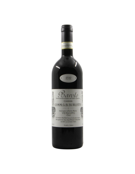 Burlotto Barolo Cannubi 2012 Grandi Bottiglie