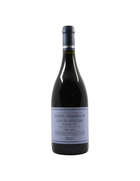 Domaine Bruno Clair Gevrey-Chambertin 1er Cru Clos du Fonteny 2021 Grandi Bottiglie