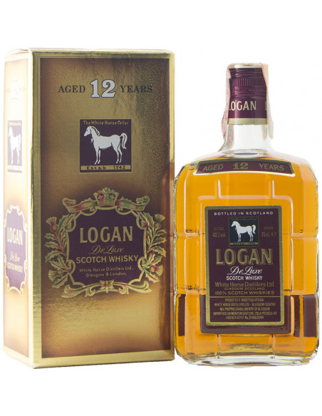 LOGAN DELUXE SCOTCH WHISKY 12YO 40 gr NV WHITE HORSE DISTILLERS Grandi Bottiglie