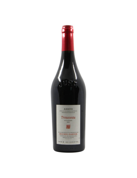 Michel Gahier Arbois Trousseau 'Le Clousot' 2022