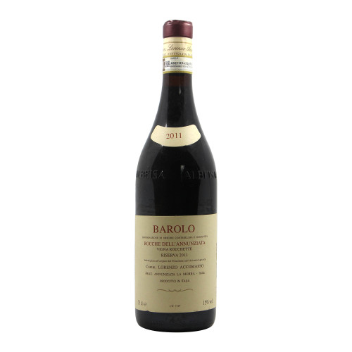 Accomasso Barolo Rocche dell Annunziata Vigna Rocchette Riserva 2011 Grandi Bottiglie