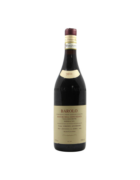 Accomasso Barolo Rocche dell Annunziata Vigna Rocchette Riserva 2011 Grandi Bottiglie