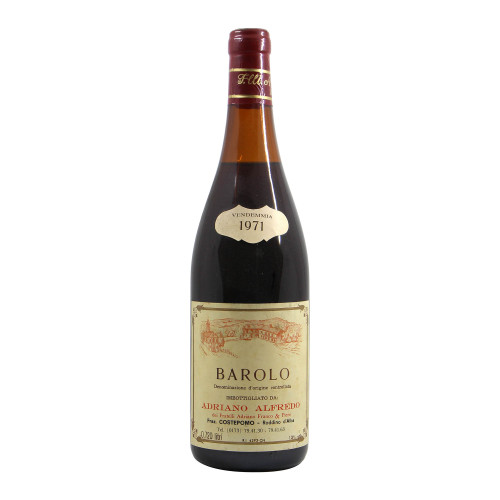 Adriano Alfredo Barolo 1971