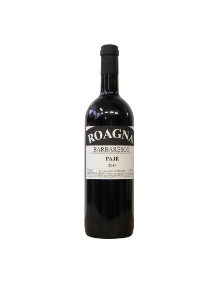 Roagna Barbaresco Paje 2016 Grandi Bottiglie