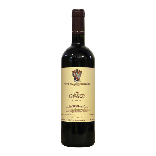 Marchesi di Gresy Barbaresoco Camp Gros Riserva 2016  Grandi Bottiglie