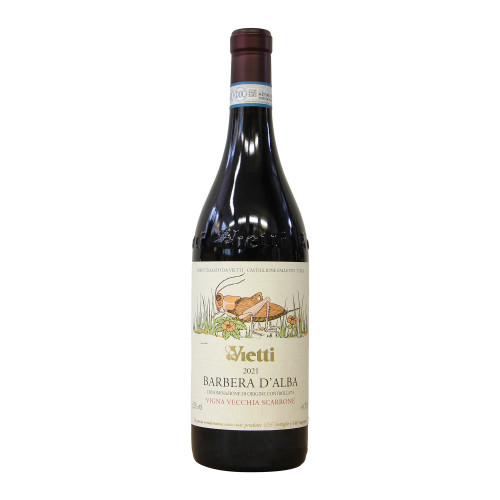 Vietti Barbera d Alba Vigna Vecchia Scarrone 2021 Grandi Bottiglie
