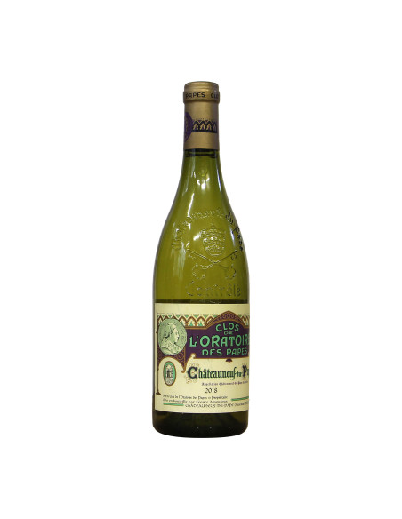 Clos de L Oratoire Chateauneauf du Pape Blanc 2018 Grandi Bottiglie