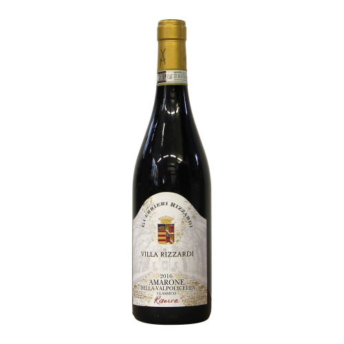 Guerrieri Rizzardi Amarone della Valpolicella Riserva Villa Rizzardi 2016 Grandi Bottiglie