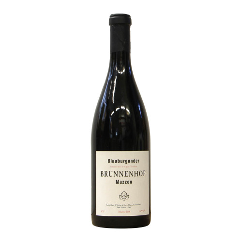 Brunnenhof Pinot Nero Riserva Mazzon 2018 Grandi Bottiglie