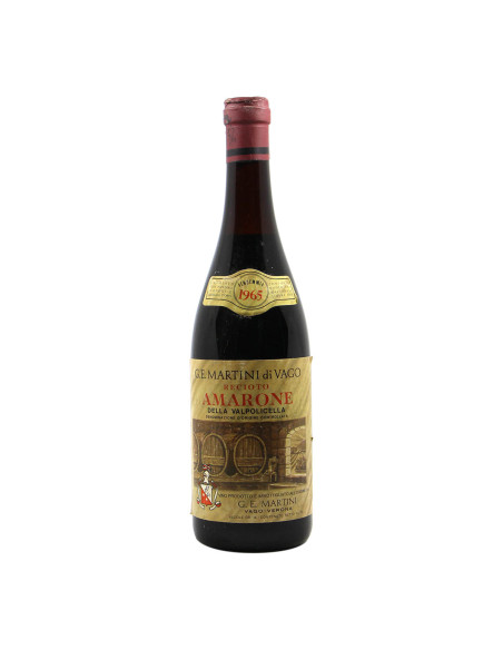 MARVA MARTINI  AMARONE DELLA VALPOLICELLA 1965 MARVA MARTINI